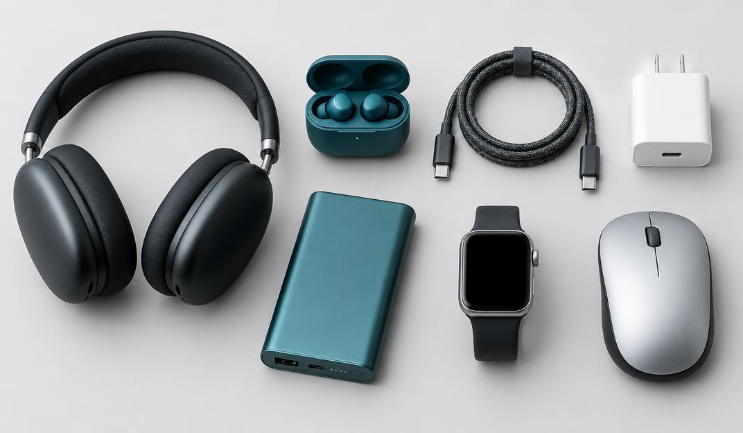 A selection of accessories